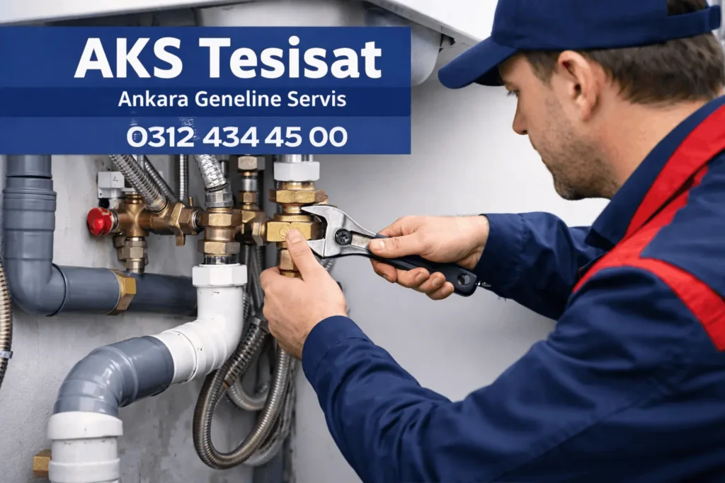 Ankara Su Tesisatçısı Hizmetleri Aks Tesisat tarafından yapılan profesyonel su tesisatı onarımı