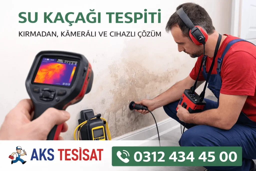 Çankaya Su Kaçağı Tespiti